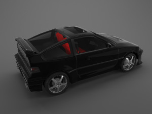 honda crx 1988-1991 3D Model