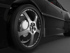 honda crx 1988-1991 3D Model