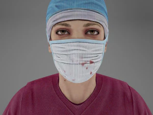 woman doctor 3D Model