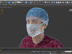 woman doctor 3D Model