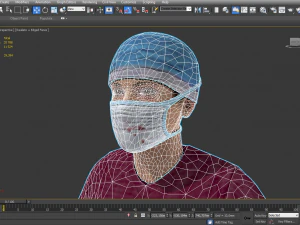 woman doctor 3D Model