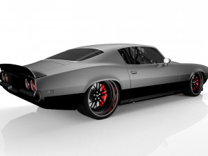 chevrolet camaro 1970 touring 3D Model