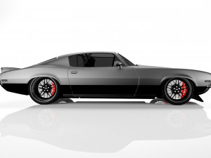 chevrolet camaro 1970 touring 3D Model