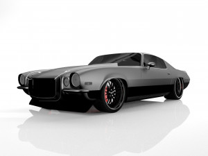 chevrolet camaro 1970 touring 3D Model