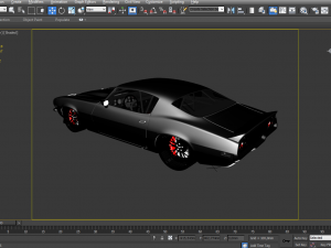 chevrolet camaro 1970 touring 3D Model