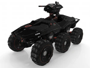 goliath ugv btr 3D Model