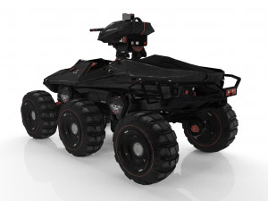 goliath ugv btr Modello 3D