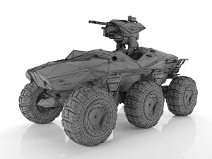 goliath ugv btr Modello 3D