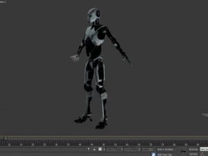 robot 3D Model