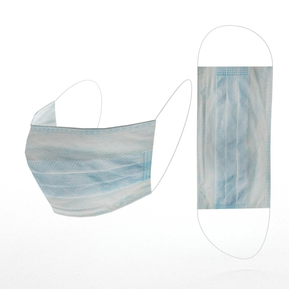 surgical face mask 3D Model .c4d .max .obj .3ds .fbx .stl .blend