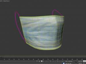 surgical face mask Modèle 3D