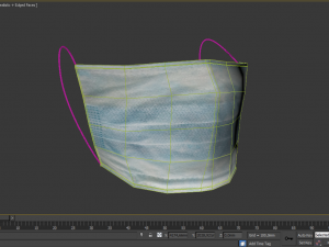 surgical face mask Modèle 3D