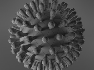 decorative coronavirus covid-19 Model 3D