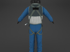 military pilot 3D Model