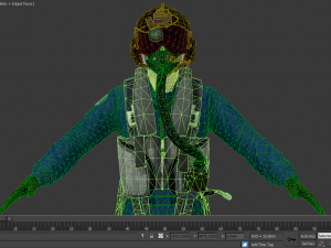 military pilot 3D Model