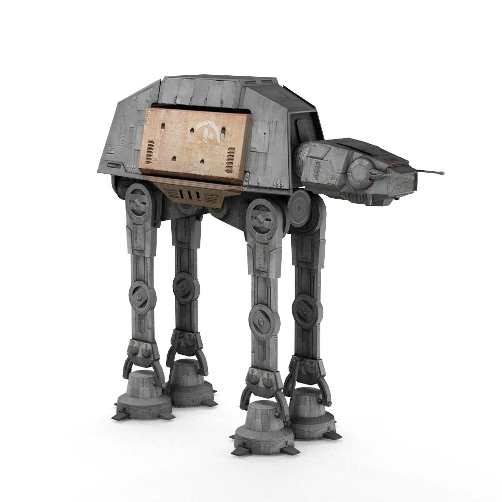 star wars at-at walker 3D Model .c4d .max .obj .3ds .fbx .stl .blend