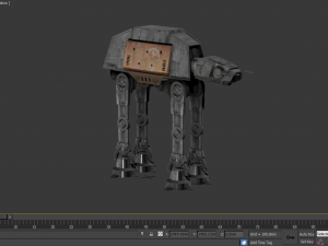star wars at-at walker Modelo 3D