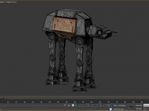 star wars at-at walker Modelo 3D