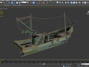 fishing boat 3D Model