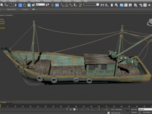 fishing boat 3D-Modell