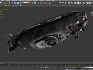 unmanned submarine 3D 模型
