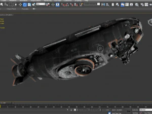 unmanned submarine 3D Model