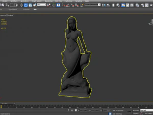 nude mermaid 3D Print Model