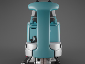ride on scrubber dryer 3D Модель