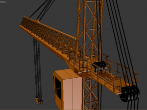 tower crane 3D Model