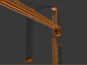 tower crane 3D Model
