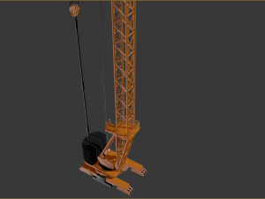 tower crane 3D Model