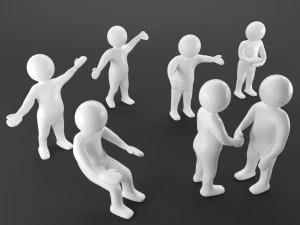 stickman 3D Model