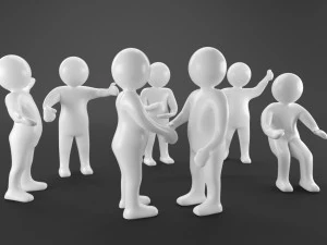 stickman 3D Model