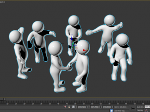 stickman Model 3D