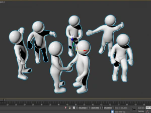 stickman 3D Model