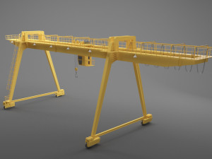 gantry crane Model 3D