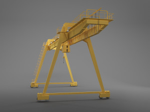 gantry crane Model 3D