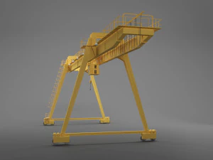 gantry crane 3D Model