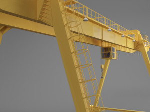 gantry crane Model 3D