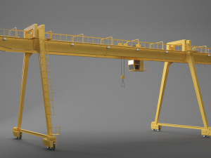 gantry crane Model 3D