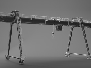 gantry crane Model 3D