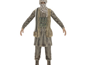 terrorist hassan 3D Model