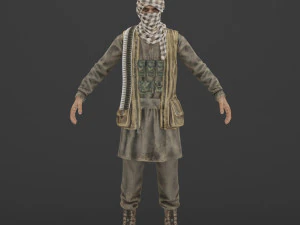 terroristische hassan 3D Model
