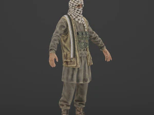 terroristische hassan 3D Model