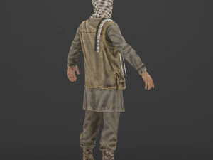 terroristische hassan 3D Model