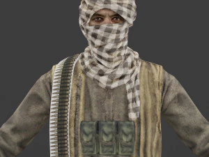 terroristische hassan 3D Model