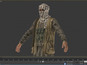 terrorist hassan 3D Model