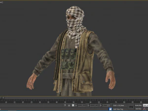 terroristische hassan 3D Model
