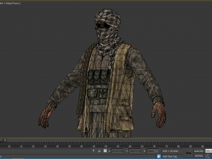 terrorist hassan 3D Model