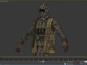 terroristische hassan 3D Model